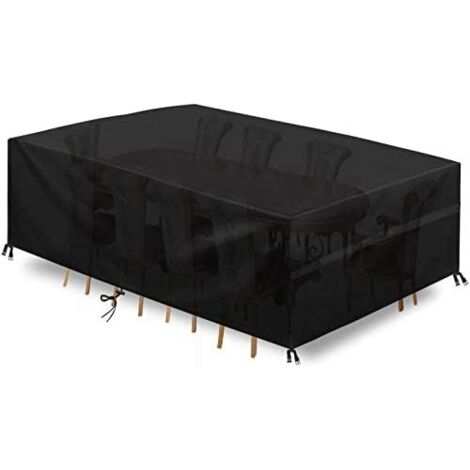 Copertura per tavolo da giardino rotondo 180 x 90 cm, copertura