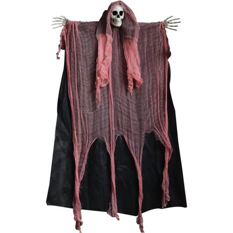 Decorazioni Halloween Fantasma - 4 Pezzi Ritratti 3D Per Interni/Esterni - Foto 6