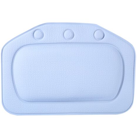 Poggiatesta Per Vasca Da Bagno, Cuscino Per Vasca Da Bagno Imbottito In Morbida Schiuma Per Spa O Vasca Da Bagno Per Uso Principale Bianco 87600065