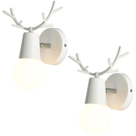 Fermatenda A Testa Di Alce 2 Pezzi | Ferma Tende A Molla In Argento | Cinghia Elastica 36 Cm | Per Casa, Ufficio, Camino | Decorazione Rustica