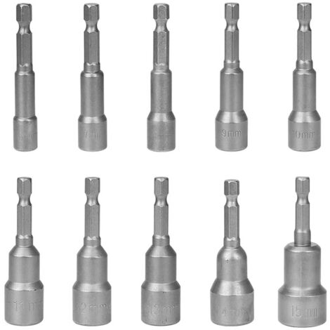 ShareGoo - Set di 4 adattatori esagonali per ruote in metallo da 12 a 17 mm, per Tamiya Axial Traxxas, HPI, Himoto, HSP, Losi, Kyosho RC 1/10, su