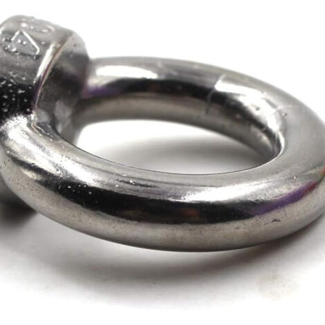 Bulloni Ad Occhiello M8 In Acciaio Inox 304 - 8 Pezzi Per Sollevamento E Collegamenti - Foto 4