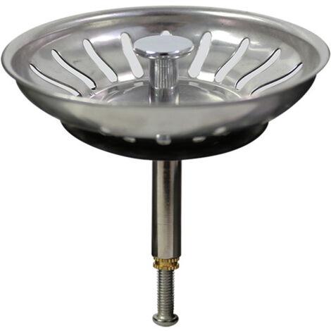 Ainiv Filtro per Lavello Cucina 2PC 80 mm,con Giuntura di Scarico 2PCS