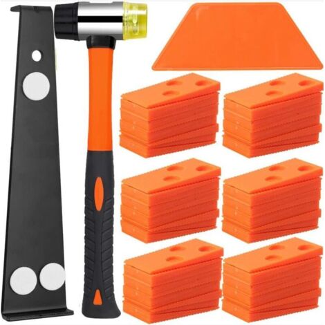 Kit di installazione per pavimenti in laminato con 30 distanziatori Kit di installazione per pavimenti in laminato con 30 distanziatori