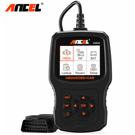 Lettore di codici diagnostici per scanner per auto ANCEL AD530 OBD2 con