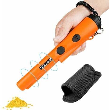 Metal Detector Portatile Impermeabile IP68 Con Luce LED, Allarme Sonoro E Vibrazione: Per Cercare Oro E Tesori In Acqua E A Terra