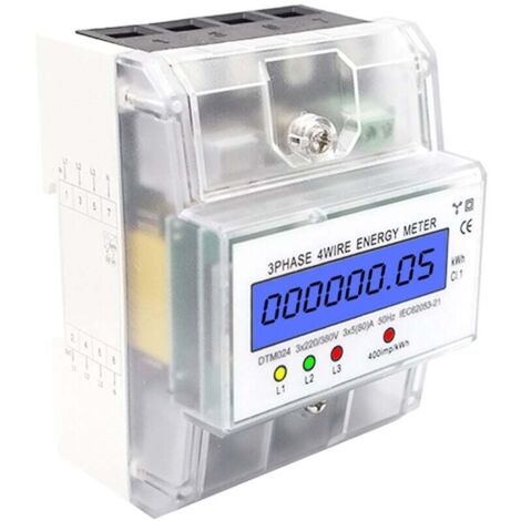 Interruttore Automatico WiFi Contatore Di Energia Trifase Con Display Lcd Interruttore Direzionale 60 300 V 100 A 88334989 - Foto 6