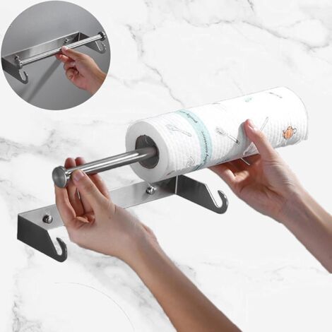 Porta Carta Igienica Yissvic Acciaio Inox 304 - Senza Foratura, Con Porta Cellulare - Foto 12