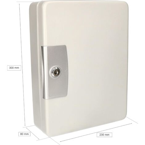 Armadietto Portachiavi Da Parete Con Serratura – 100 Ganci Con Etichette – INTBUYING® – 51-053371