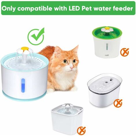 24 Filtri Per Fontanella Gatti - 12 Carbone Attivo + 12 Spugna, Compatibili Con Fontane In Acciaio - Foto 9