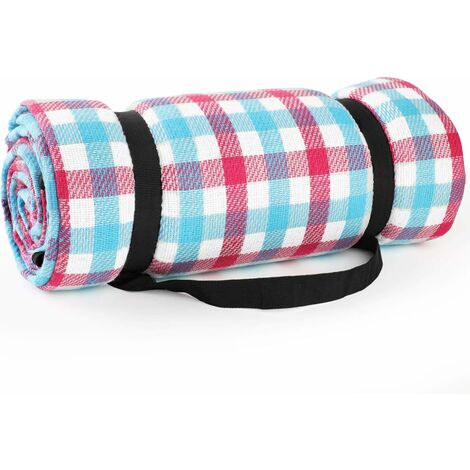 SONGMICS Coperta Picnic, 195 x 200 cm, Grande, Telo da Campeggio, Parco