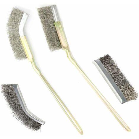 Silverline Set di spazzole in ottone per utensile multifunzione 3