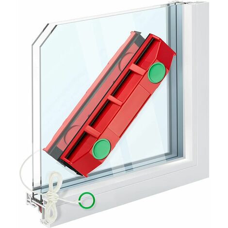 Lavavetri Magnetico Pulitore Magnetico per vetri Pulitore per Finestre e  Vetrine