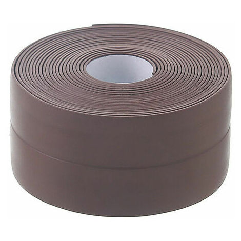 Nastro Di Calafataggio Autoadesivo Impermeabile Per Lavello Della Cucina, WC, Pavimento E Parete (grigio, 1 Pz) | Leroy Merlin - Foto 4