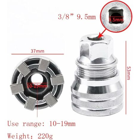 Chiave A Cricchetto Regolabile 6-22mm - Strumento Essenziale Per Meccanici E Fai Da Te - Foto 2