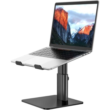 Supporto Laterale Per Laptop E Tablet In Metallo – Rack Di Raffreddamento E Organizer Da Scrivania, Per Sotto E Sopra Il Tavolo