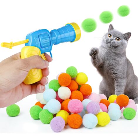 Petiepaw Giocattoli per Gatti, Vera Traiettoria Casuale, Giocattolo LED Automatico per Gatti