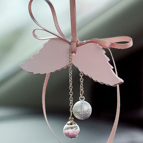 Accessorio Auto Stile Boho Ciondoli Cristalli Per Specchietto Auto - Decorazioni Quarzo Rosa E Ametista Energia Positiva Decorazione Interna Auto - 4