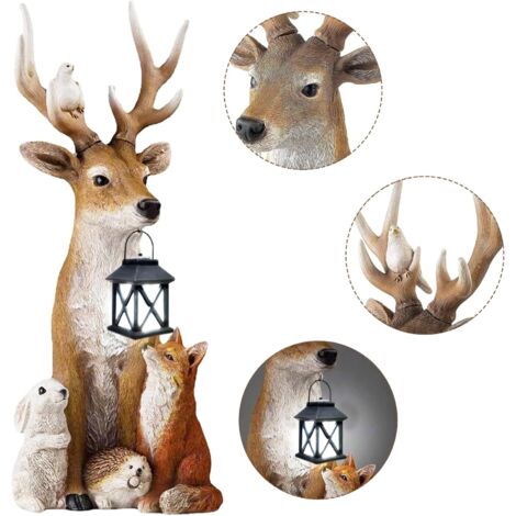 Edelrost Appendino Natalizio Alce Decorazione Da Giardino Decorazione - Foto 5