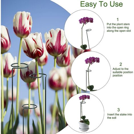 Moderno supporto creativo per fiori in ferro battuto, a 2 ripiani, supporto per piante da pavimento per casa, soggiorno, balcone (colore: bronzo), colore: nero (colore : bronzo
