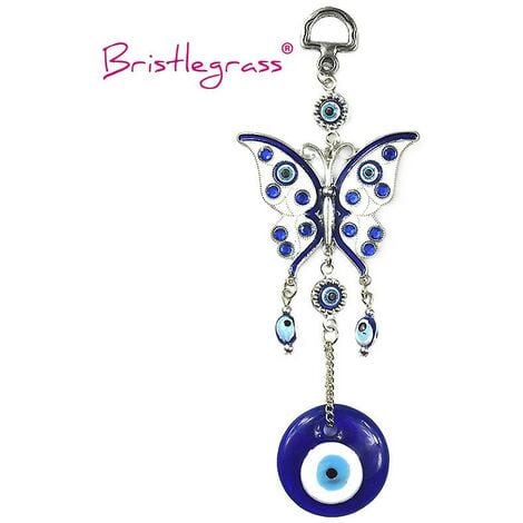 Ciondoli Farfalla PH PandaHall - 60 Pezzi Colorati Con Moschettone Per Portachiavi E DIY - Foto 5