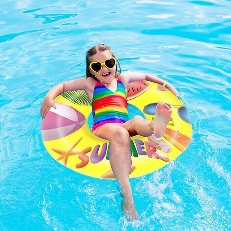 Anello Gonfiabile Retrò Per Adulti - Divertimento In Piscina E Feste Estive