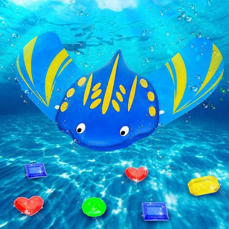 Giocattolo per immersione, Giocattolo per piscina Stingray Gemme  subacquee, Set di giochi d'acqua, Giocattolo per immersioni per bambini  Giocattoli - Main Image