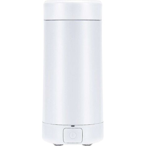 Bollitore elettrico portatile da viaggio Mini Thermos Fast Boil Teiera,  bianco