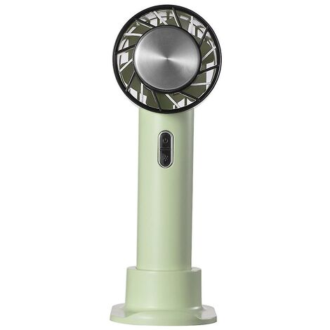 Ventilatore Turbo Portatile Ricaricabile, Nero - 5 Velocità, Display - Foto 9