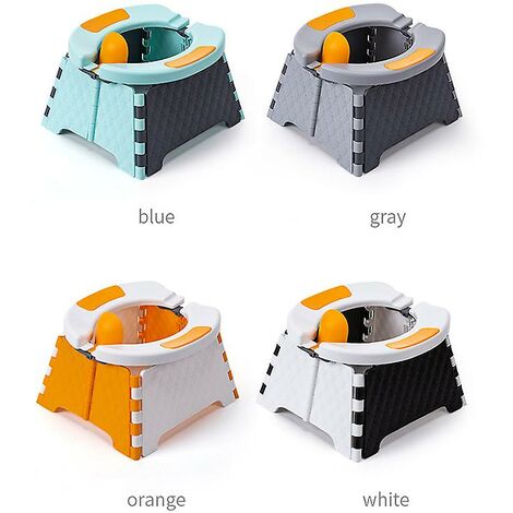 Sedile Wc Regolabile Riduttore WC Per Bambini Con Scala - Foto 4