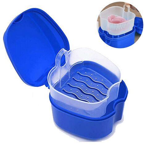 Tazza Per Protesi Dentarie Per Pulizia Di Viaggio, Custodia Per - Foto 7