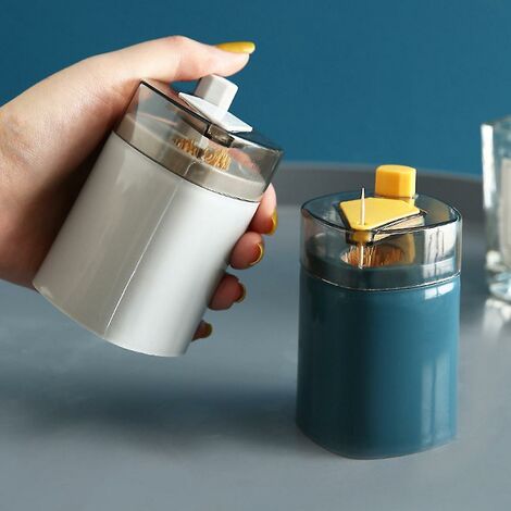 Porta Stuzzicadenti A Forma Di Orso - 2 Pezzi - Dispenser Divertente In Plastica Per Cucina, Picnic E Viaggi