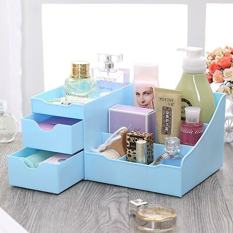 Organizer Trasparente Per Cassetti Da Scrivania – Contenitore Compatto In PET Per Cancelleria, Trucco, Gioielli E Accessori, Facile Da Pulire, Ideale Per Ufficio Casa E Scuola