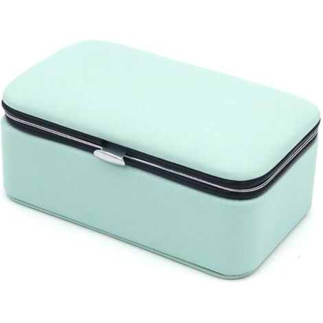 Scatola Gioielli 17x24x11 Cm Verde Scuro Organizer Per Gioielli Da