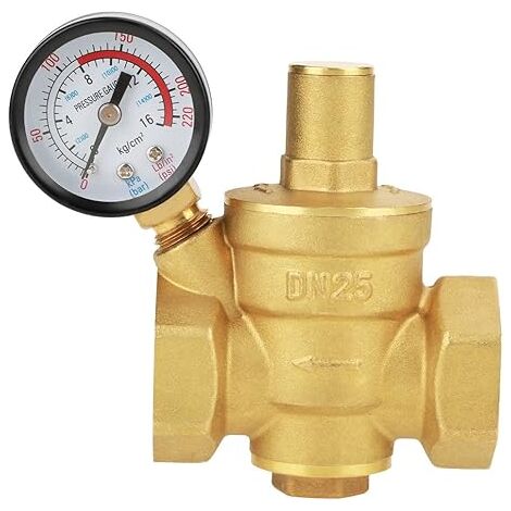 Limitare Riduttore Di Pressione Di Acqua 1/2 Ff 15/21 Dn15 Manometro Valvola Di Regolazione Della Valvola Gas Combustibile - Foto 8