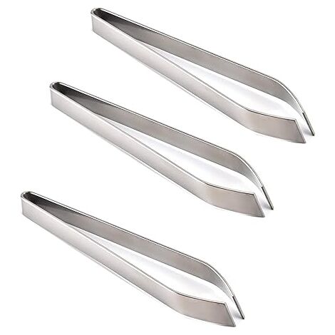 6 Pezzi Pinzette Da Cucina Con Punte Seghettate Di Precisione Pinzette In Acciaio Inossidabile - Foto 3