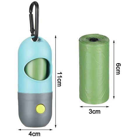 Dispenser Per Sacchetti Igienici Di Carta - 5 Pezzi Bianco Per Bagno E Cucina - Foto 4