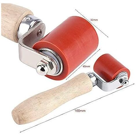 Rullo Pressore Telescopio Cucitura Andruckwalze Eckroller - Foto 4