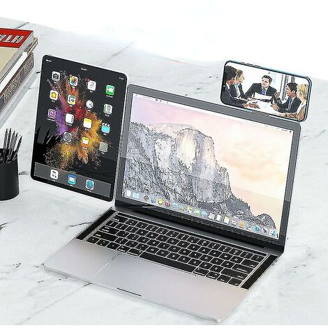 Supporto per Laptop 9 Livelli Regolabili e Supporto Smartphone Base Pc  Portatile