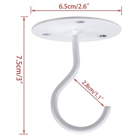 Decorazioni Natalizie Ganci Per Cestini Per Lanterna Da Giardino Gancio Per Piante Per Vasi Di Fiori Gancio Per Piante Leisuretime Ganci Per