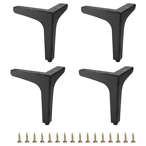 Gambe Metallo Per Mobili 13cm Argento - Ricambio Divani, Armadi, Sedie - Foto 8