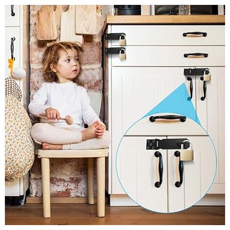 Relaxdays Antifurto Rimorchi, Serratura A 2 Chiavi, Protezione Gancio Camper Lucchetto Sicurezza Auto Nero Arancione 90687547 - Foto 2