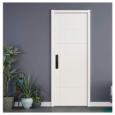 Maniglia porta scorrevole incorporata, moderno armadio da cucina Pull  Hardware Barn Door Tira maniglie swing porta pieghevole maniglia mano mano  mano -  Italia