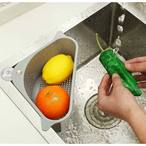 Organizzatore Per Lavello Con Vassoio Di Scarico - Portaspugne, Spazzole E Sapone - Foto 8