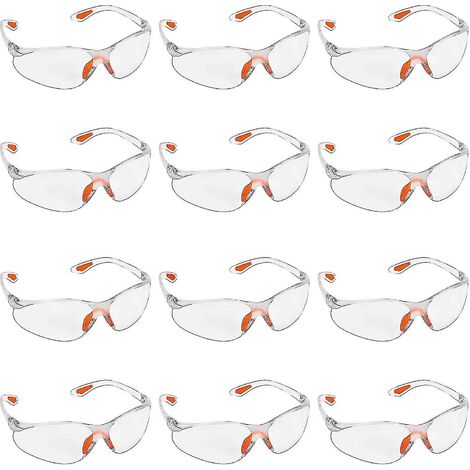 Ali Protettive Per Occhiali - 3 Paia Trasparenti Per Protezione Laterale Da Polvere E Urto - Foto 8