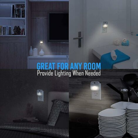 Luce Notturna Otio Otio - Lucina LED Automatica Con Sensore Giorno