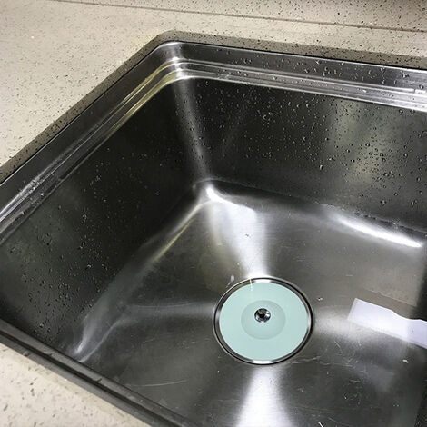 Tappo di scarico per vasca da bagno, con cestello filtrante, a forma di proiettile, con tappo a soffietto, tappo di scarico per lavello, tappo di scarico per lavello, colore: nero opaco