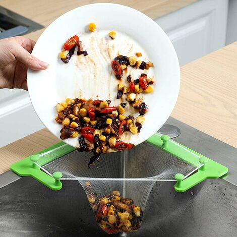 Sacchetti Filtro Lavello - Rete Anti-intasamento Monouso Per Cucina E Bagno (200 Pezzi) - Foto 11