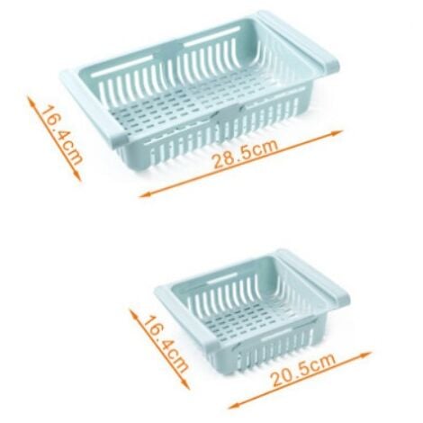 Scatola portaoggetti pieghevole per frigorifero con organizer per cassetti  Scatola portaoggetti per frigorifero Mantieni il frigorifero (