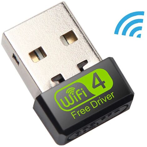 Adattatore Wi-Fi Mini USB da 150 Mbps per dongle Ethernet per PC Scheda di  rete